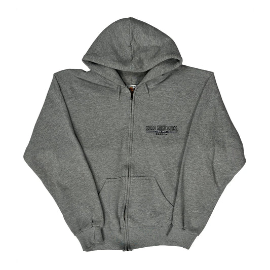 Hard Rock Cafe Hoodie - Medium Grey Cotton Blend