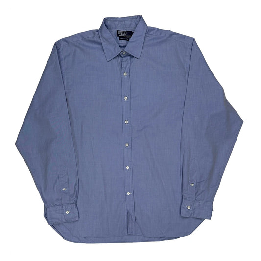 Vintage Polo By Ralph Lauren Shirt - XL Blue Cotton