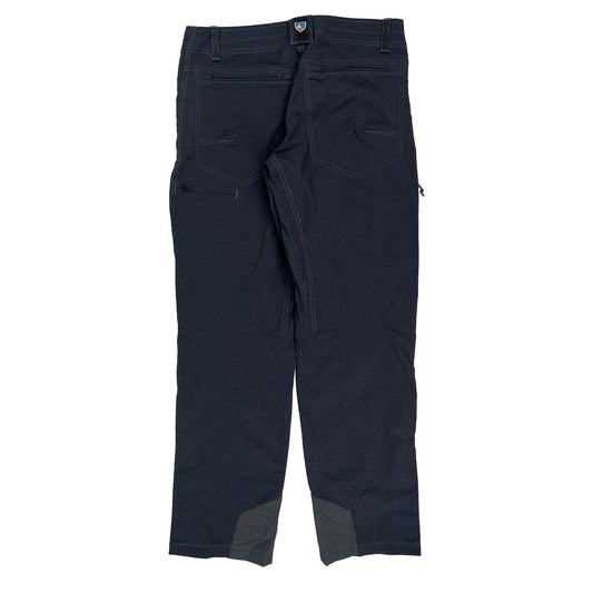 Columbia Cargo Trousers - 32W 31L Black Cotton Blend