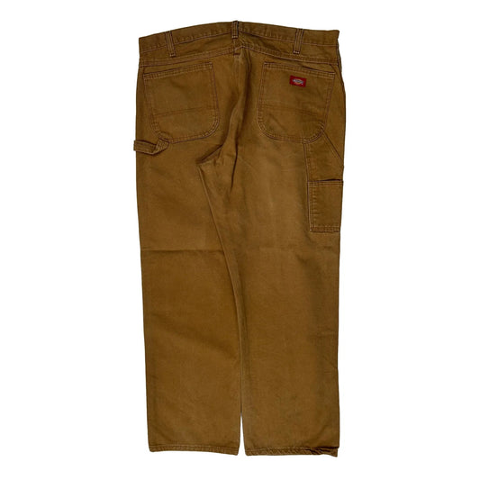 Vintage Dickies Carpenter Trousers - 31W 31L Brown Cotton