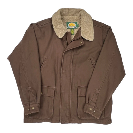 Cabelas Jacket - Large Brown Cotton