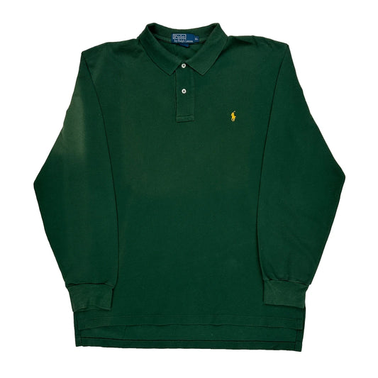 Polo By Ralph Lauren Polo Shirt - XL Green Cotton