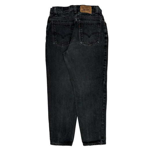 Made In USA Levis 950 Jeans - 28W UK 10 Black Cotton