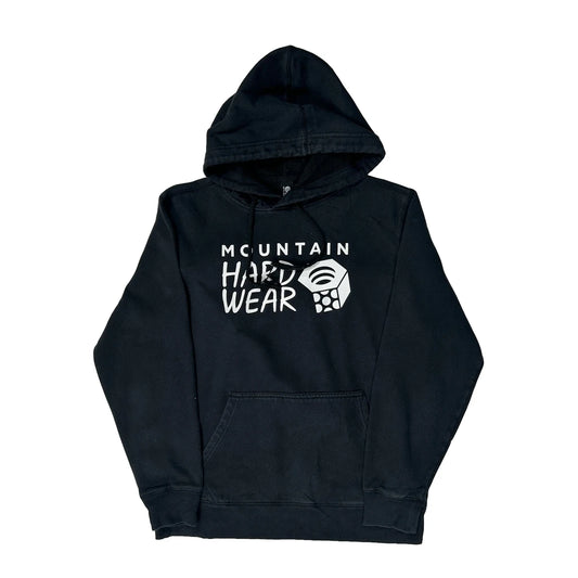 Mountain Hard Wear Graphic Hoodie - Medium Black Cotton Blend