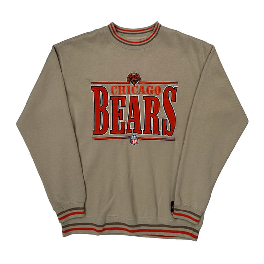 Chicago Bears Nfl Sweatshirt - XS Beige Cotton
