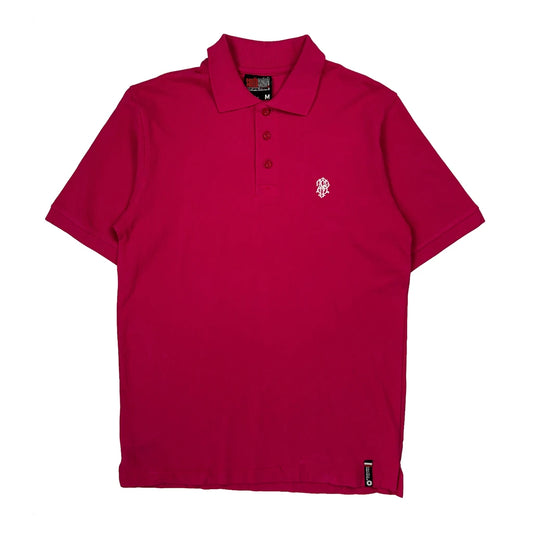 Southpole Polo Shirt - Medium Red Cotton