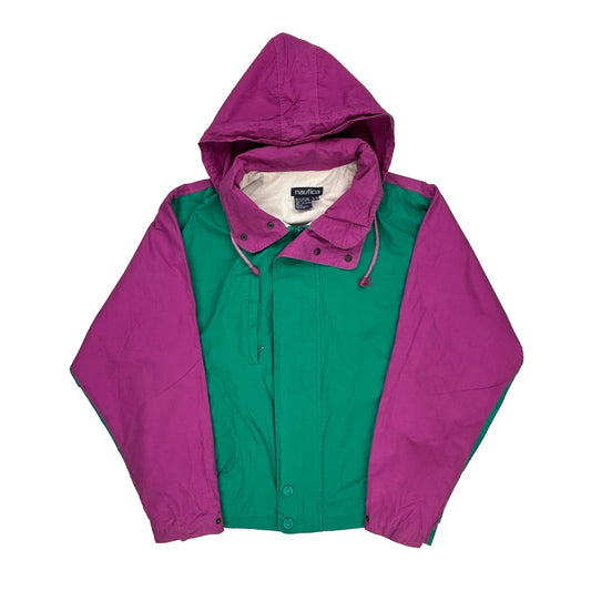 Nautica Jacket - XL Green Cotton
