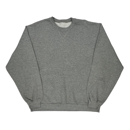 Unbranded Sweatshirt - XL Grey Cotton