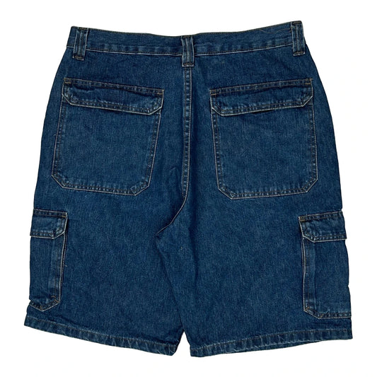 Wrangler Denim Shorts - 33W 10L Blue Denim