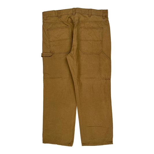 Vintage Blue Mountain Carpenter Trousers - 40W 31L Brown Cotton