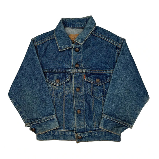 Age 6 Levis Denim Jacket - XS Blue Denim