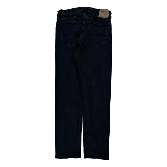 Wrangler Jeans - 33W 34L Dark Wash Cotton