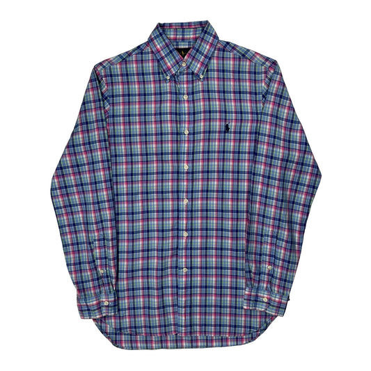 Ralph Lauren Checked Shirt - Small Multicoloured Cotton