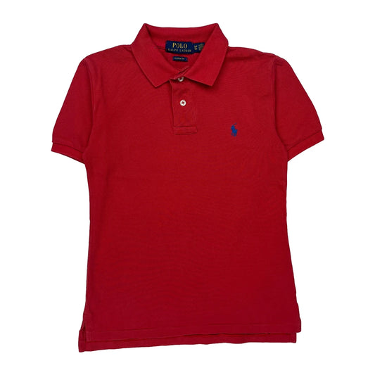 Age 8 Polo By Ralph Lauren Polo Shirt - Small Red Cotton