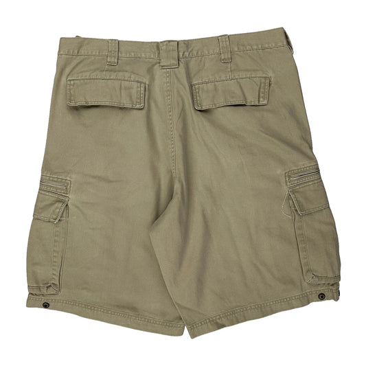 Lee Cargo Shorts - 38W 10L Beige Cotton
