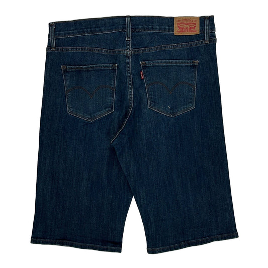 Levis Denim Shorts - 32W 11L Blue Cotton