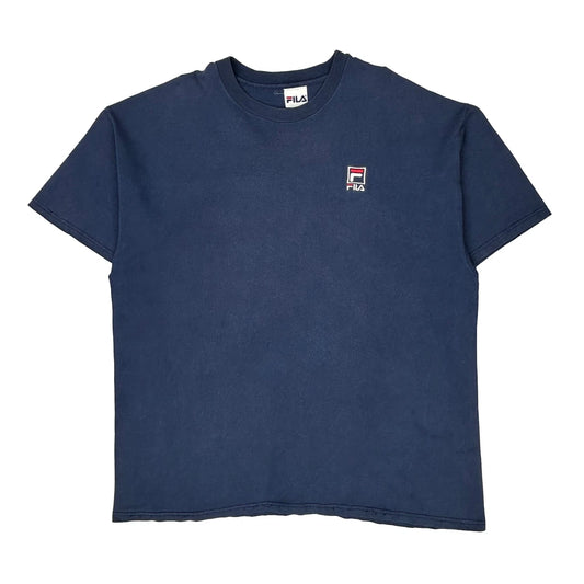 Fila T-Shirt - XL Blue Cotton