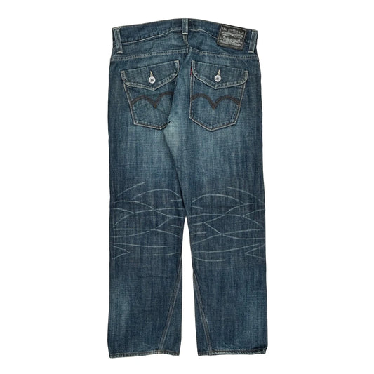 Vintage Levis Slim Jeans - 34W 30L Blue Denim