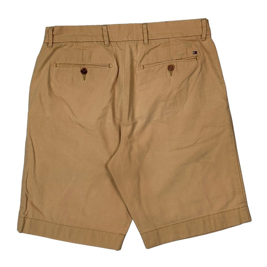 Tommy Hilfiger Chino Shorts - 30W 11L Beige Cotton