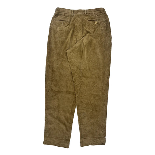 Nautica Cord Trousers - 33″ Waist Brown Corduroy