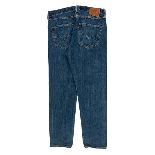 501 Levis Jeans - 32W 30L Blue Cotton