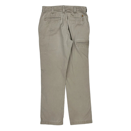 Carhartt Trousers - 32W 34L Beige Cotton