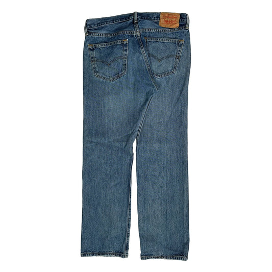501 Levis Jeans - 32W 30L Blue Cotton
