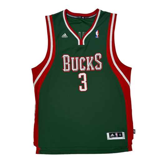 Milwaukee Bucks Adidas Nba Jersey - XL Green Polyester