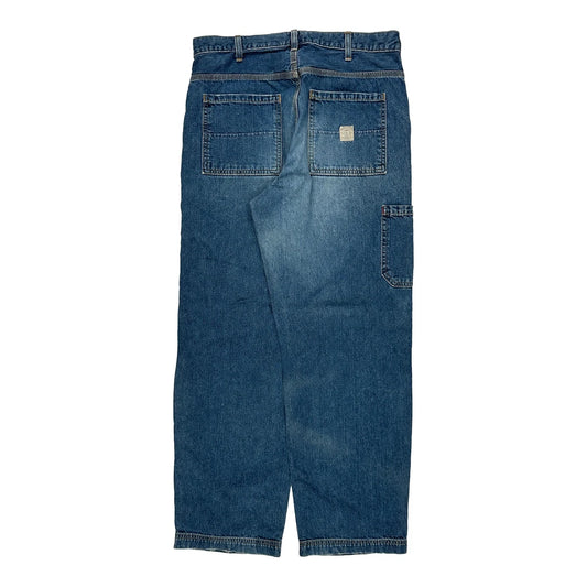 Unbranded Carpenter Jeans - 34W 32L Blue Denim