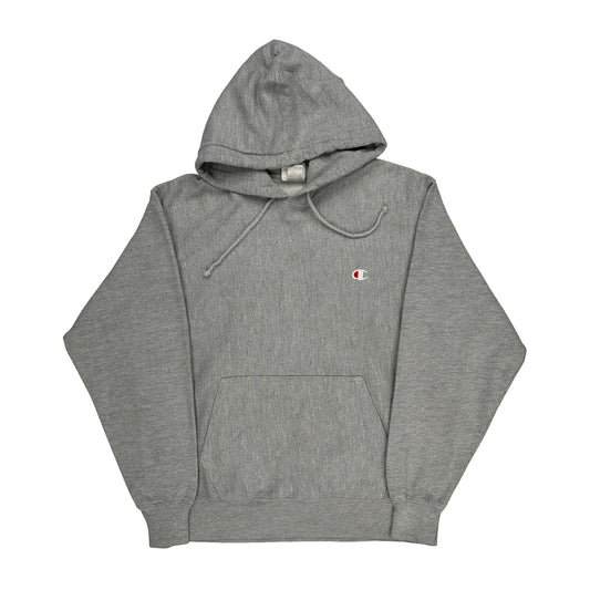 Champion Reverse Weave Hoodie - XL Grey Cotton