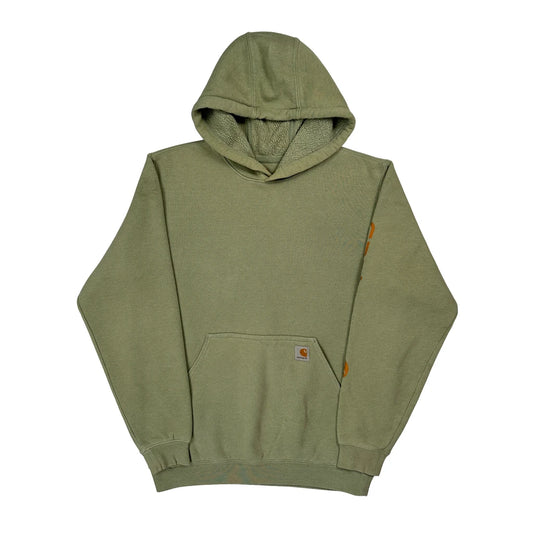 Original Fit Carhartt Hoodie - Medium Green Cotton