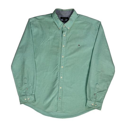 Tommy Hilfiger Shirt - 2XL Green Cotton