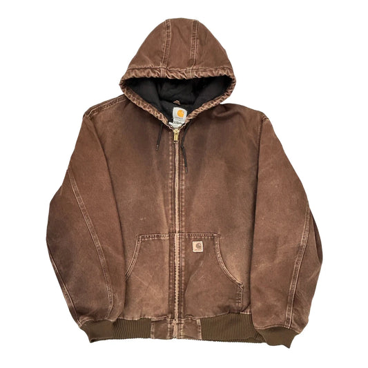 Carhartt Tall Jacket - XL Brown Cotton