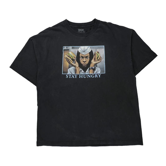 Dgk Graphic T-Shirt - 2XL Black Cotton