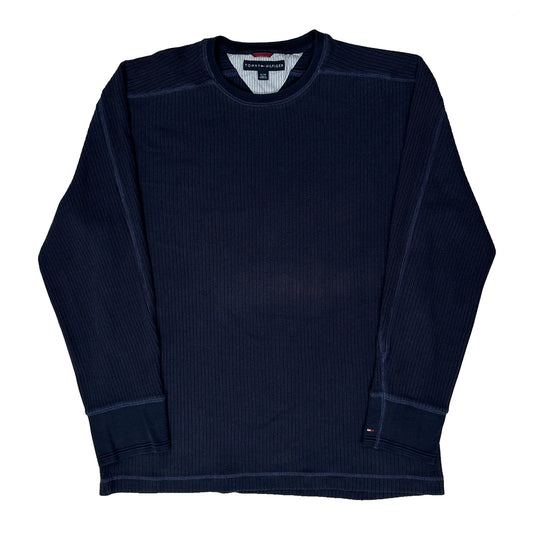 Tommy Hilfiger Jumper - XL Navy Knitted