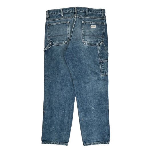 Unifirst Carpenter Jeans - 34W 31L Light Wash Cotton