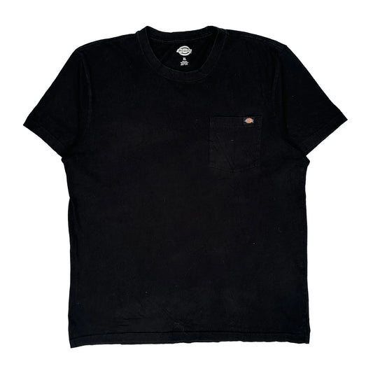 Vintage Dickies T-Shirt - XL Black Cotton