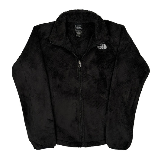 Vintage The North Face Fleece Jacket - Small Black Polyester