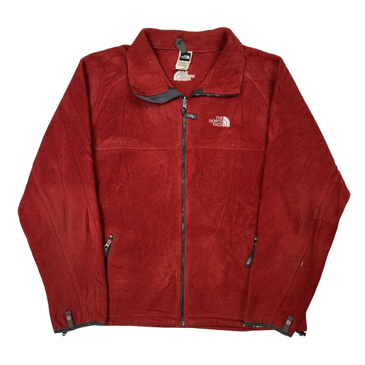 The North Face Fleece Jacket - XL Red Polyester