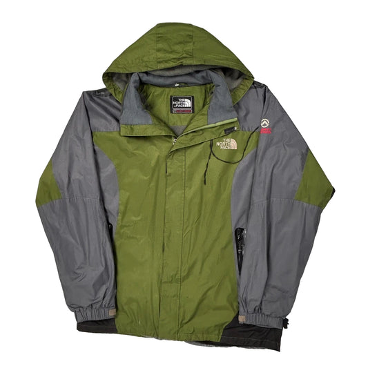 Summit Series The North Face Waterproof Jacket - Large Green Nylon