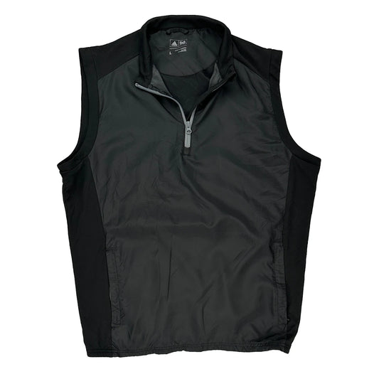 Adidas Gilet - Large Black Polyester