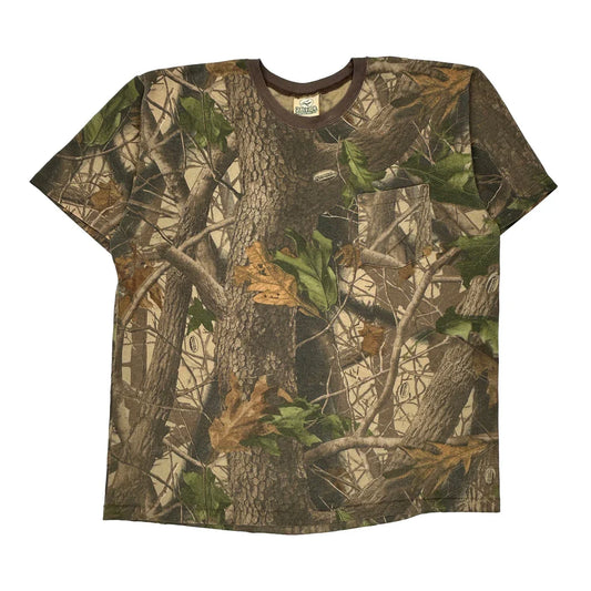 Vintage Red Head Camo T-Shirt - XL Camo Cotton