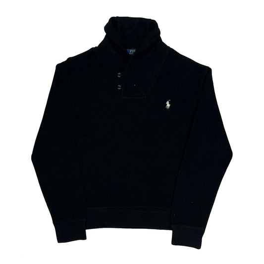 Polo By Ralph Lauren Jumper - Medium Black Cotton