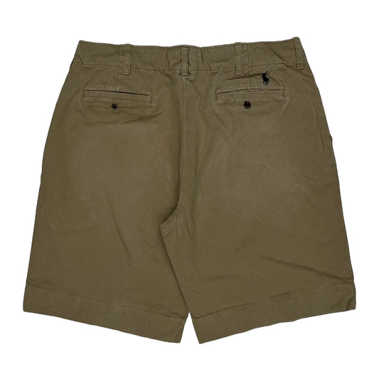 Polo By Ralph Lauren Chino Shorts - 34W 9L Khaki Cotton