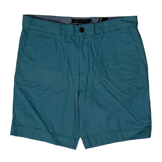 Tommy Hilfiger Chino Shorts - 35W 9L Blue Cotton