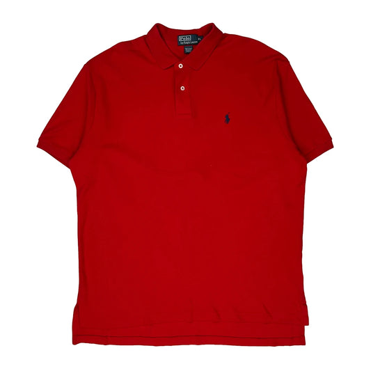 Polo By Ralph Lauren Polo Shirt - XL Red Cotton