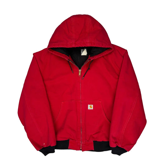 Carhartt Jacket - XL Red Cotton