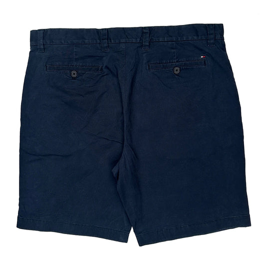 Tommy Hilfiger Chino Shorts - 37W 9L Navy Cotton