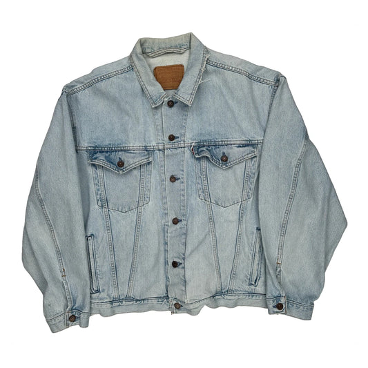 Levis Oversized Denim Jacket - XL Light Wash Denim