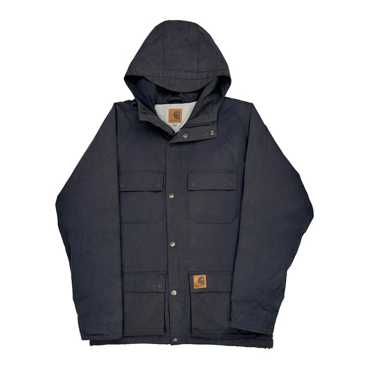 Carhartt Jacket - Large Navy Cotton